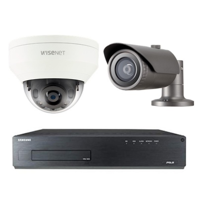 Samsung 2MP CCTV Security Package 16 Camera Full HD 1080p IP PoE + 4TB NVR Kit